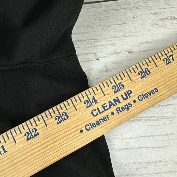 Torrid Stretch Blazer Womens Size 4 Studio Lexington Millennium Black Ruched - Picture 7 of 11